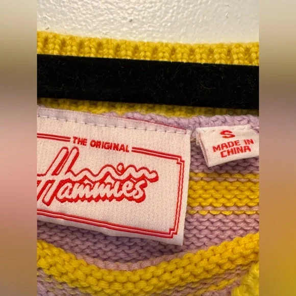 Hammies Knit Crop Top NWOT - Picture 4 of 6